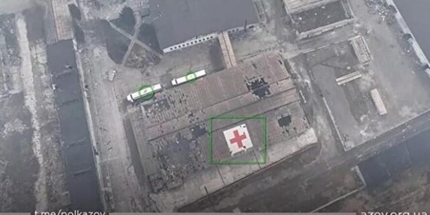 Rusya'dan Kızılhaç binasına saldırı