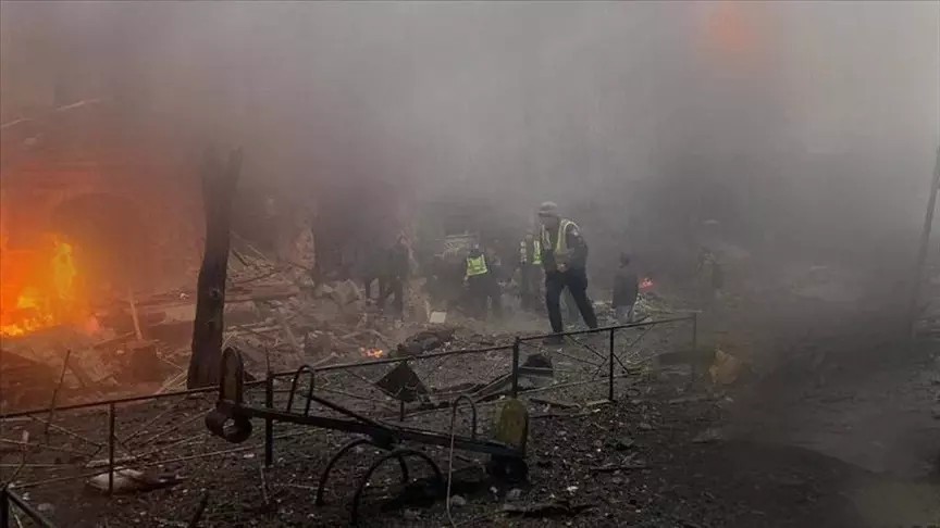 Rusya'dan misilleme yağmuru! Kiev dahil birçok şehir ateş altında