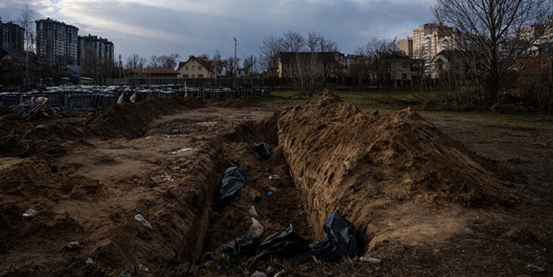 Rusya'dan öldürülen Ukraynalılar için akılalmaz plan