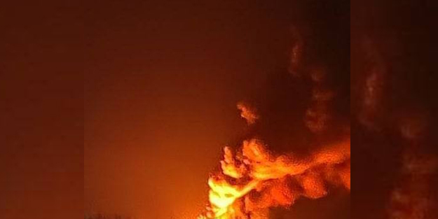 Rusya'dan petrol deposuna füze saldırısı! Ukrayna'da alarm üst seviyede: Sığınaklarda kalın uyarısı