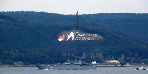 Rusya’dan savaş gemisi hamlesi! Böyle görüntülendi