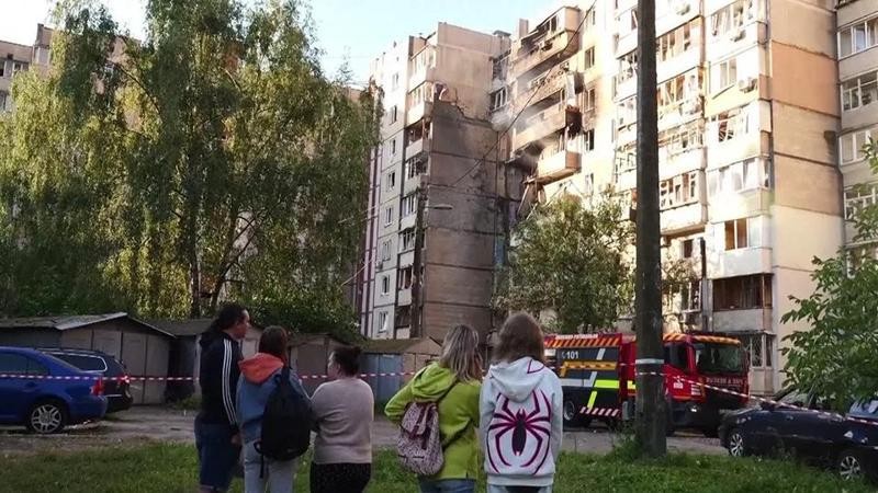 Rusya’dan Savaşta Bir İlk! Kiev’de Hükümet Binası Vuruldu