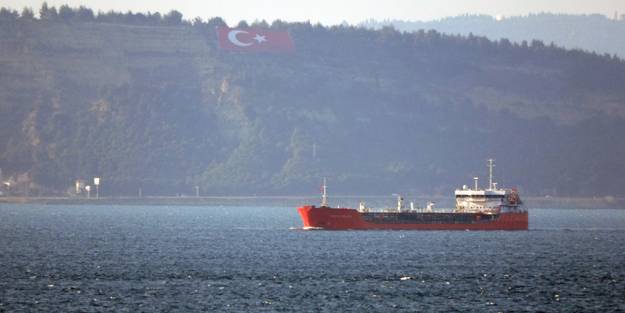 Rusya'dan Türkiye'ye doğru yola çıkmıştı! Çanakkale Boğazı'na ulaştı
