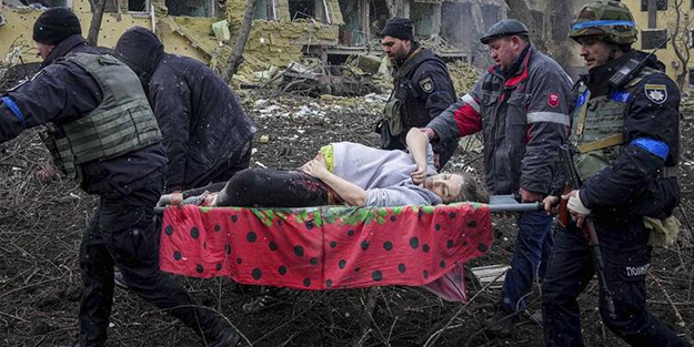 Rusya'dan, Ukrayna'da bir doğumhanenin bombalandığı iddialarına açıklama