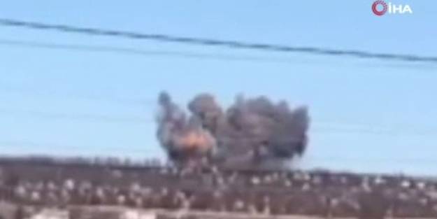 Rusya'nın bombardımanı anbean kaydedildi!