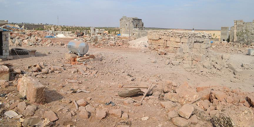 Hava saldırısında 9 sivil öldü