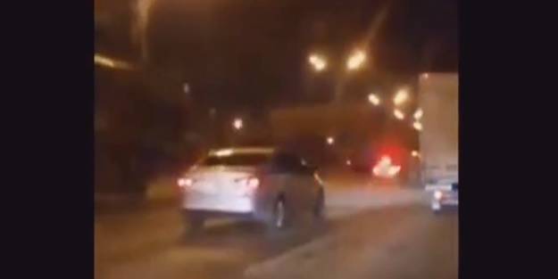 Rusya'nın nükleer kapasiteli balistik füzesi hareket halinde görüntülendi!