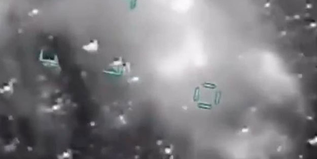 Rusya'ya bomba cevap! Görüntüler yayınlandı