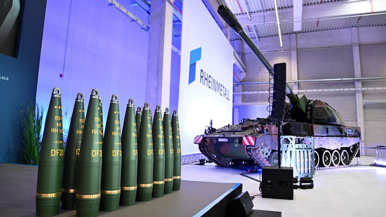 Rusya’ya karşı Avrupa'nın en büyük silah fabrikası Almanya'da açıldı: Bu savaşı kazanmak zorundayız!