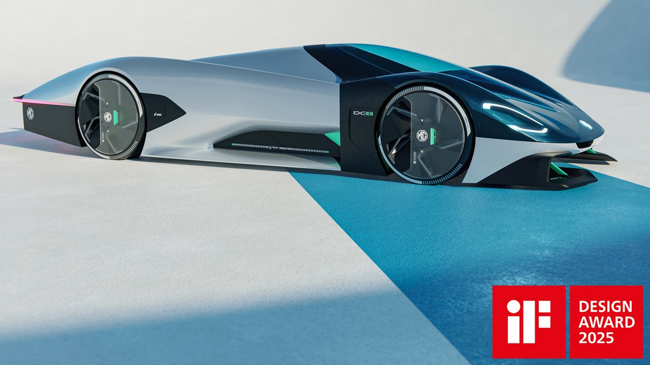 Rüzgârı yakan tasarım! MG EXE181 iF Design’dan zaferle döndü!