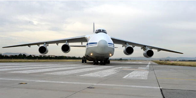 S-400'leri taşıyan 11. uçak Mürted Hava Meydanı'na indi