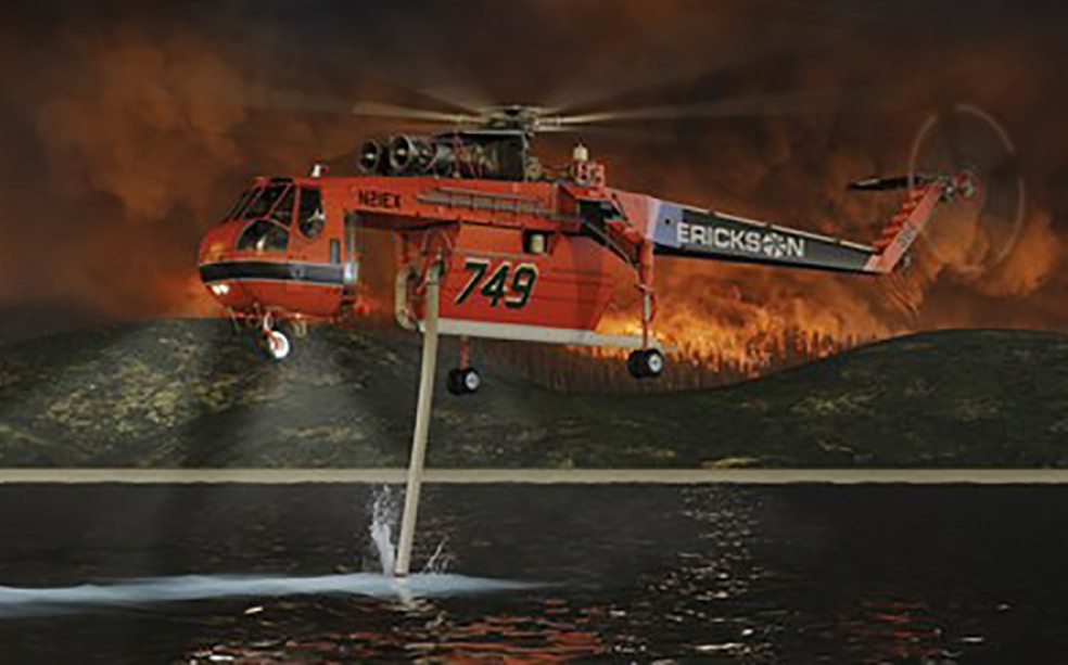 S-64F+ Air Crane helikopterini duyurdular 