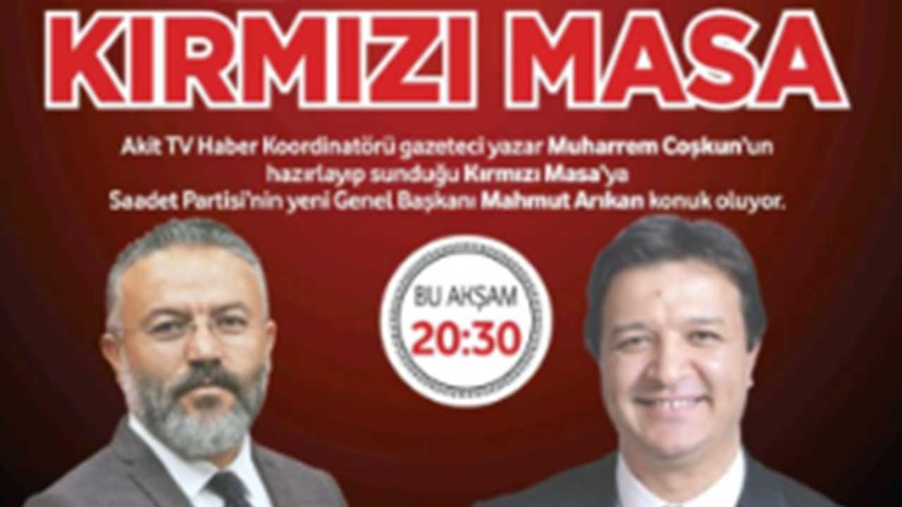 Saadet Partisi Lideri Mahmut Arıkan Akit Tv'de