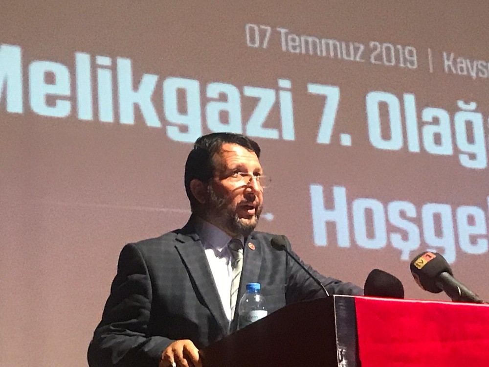 Saadet Partisi Melikgazi İlçe Başkanı Aktaş Güven Tazeledi 