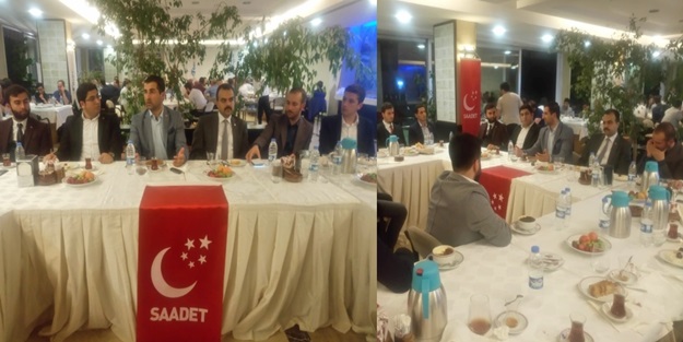 Saadet Partisi'nden kardeşlik sofrası