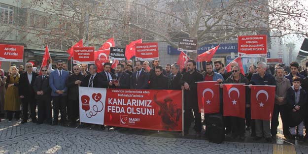 Saadet Partisi’nden Mehmetçiğe kan bağışı