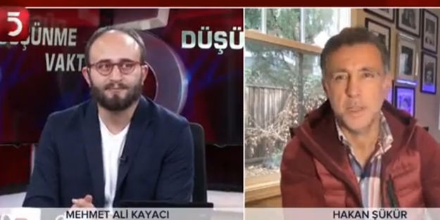 Saadet Partisi’nin kanalında skandal yayın! FETÖ'cü firari Hakan Şükür Tv5'te