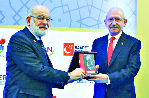 Saadet susuyor, zillet azıyor