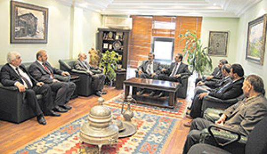 Saadet Partisi’nden gazetemize ziyaret