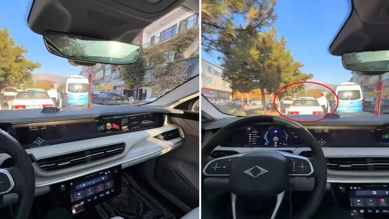 Saat 9’u 5 geçe TOGG marka aracından çaldığı müzik olay oldu