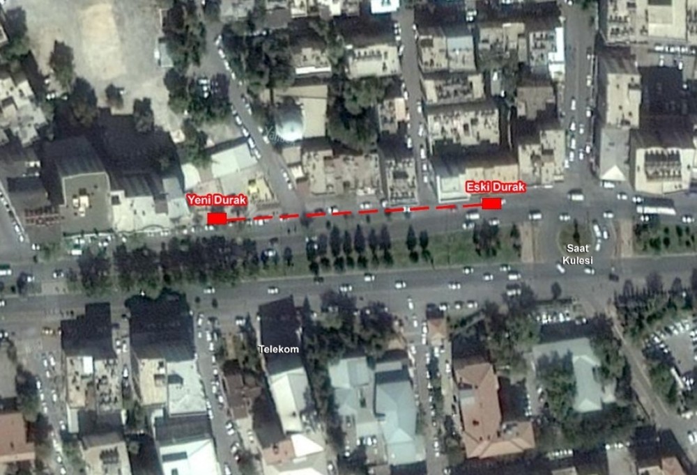 Saat Kulesi kavşağındaki yoğunluk azaltılacak 