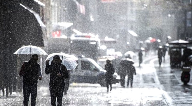 Saat verildi, sağanak yağmur geliyor