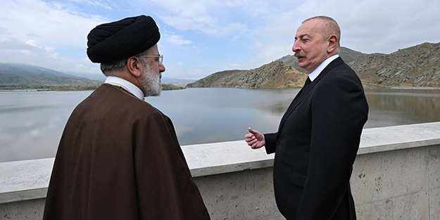 Saatler önce açılış yapmışlardı! Aliyev'den Reisi mesajı