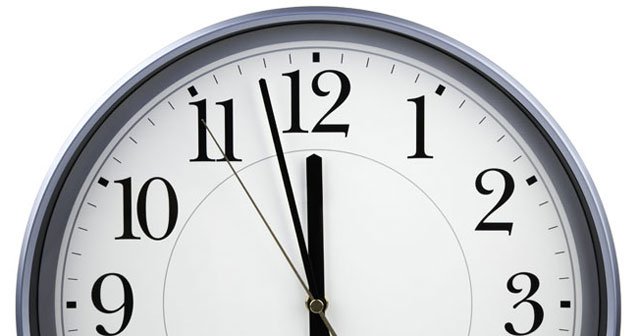 Saatleri artık geri almayacağız!