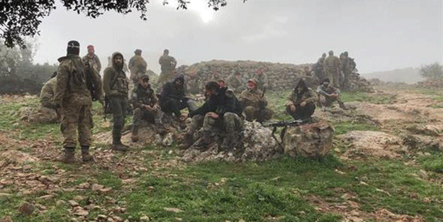 Sabah namazının ardından düğmeye basıldı... Zeytin Dalı Harekatı'nda yeni aşamaya geçildi