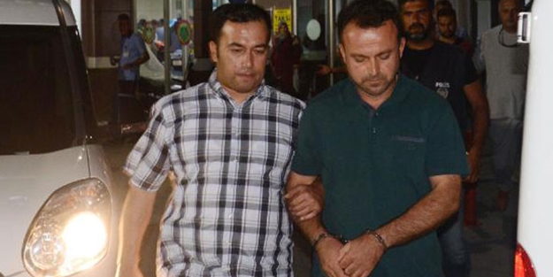 Sabah FETÖ operasyonuna katıldı, akşam gözaltına alındı