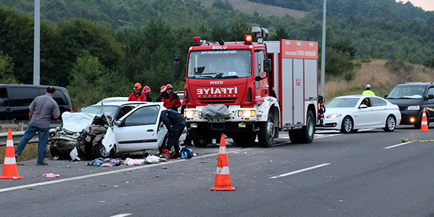 Sabah saatlerinde Bolu'da can pazarı! 2 ölü, 13 yaralı