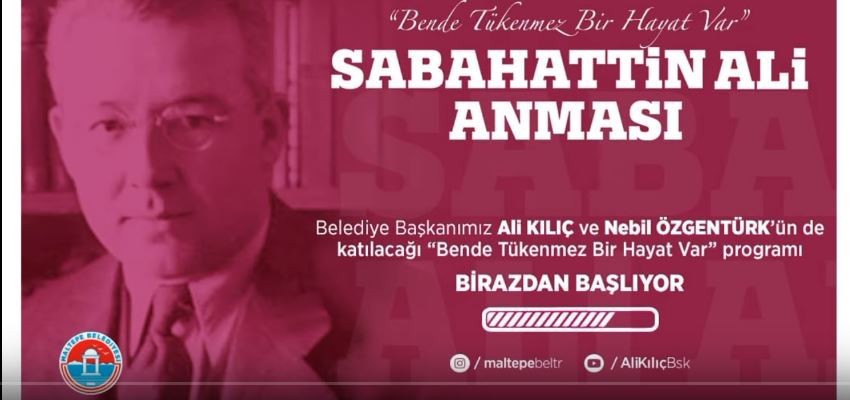 Sabahattin Ali’ye 