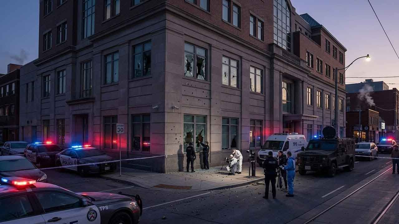 Sabahın ilk ışıklarında kurşun yağdırdılar! Toronto'da diplomatik misyona saldırı