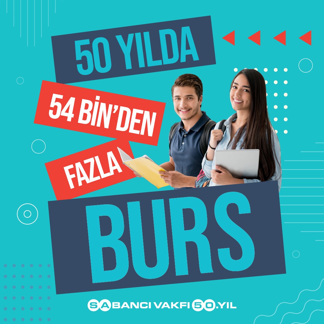 Sabancı Vakfı, 2024-2025 dönemi burs başvurularını başlattığını duyurdu.