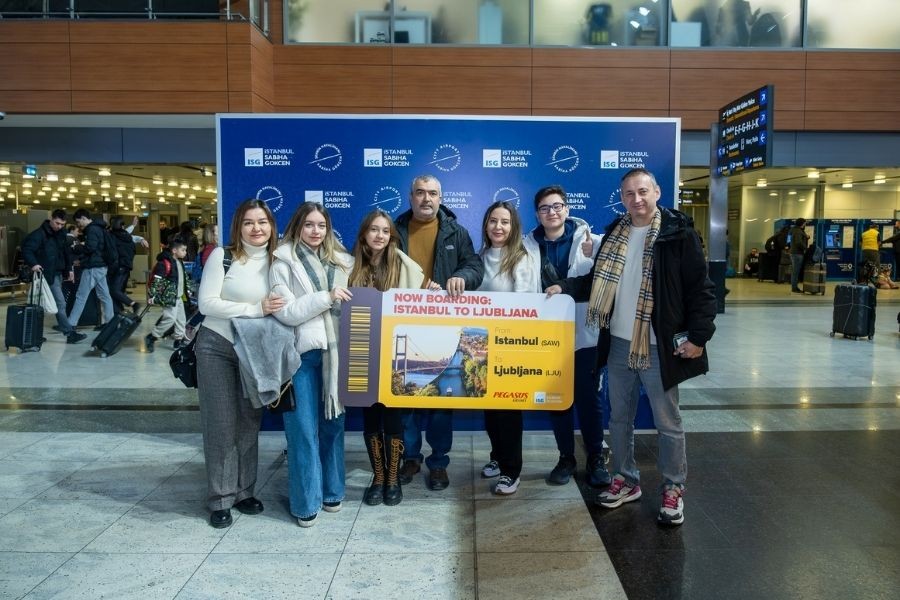 Sabiha Gökçen Avrupa bağlantılarına Slovenya’yı da ekledi! Başkent Ljubljana’ya direkt uçuşlar başladı