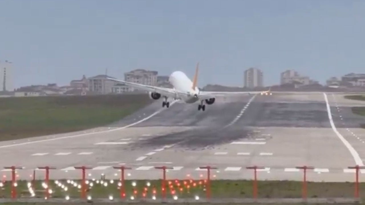 Sabiha Gökçen’de korku dolu anlar