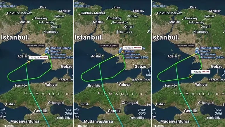Sabiha Gökçen’de pistte tavşan paniği! Yolcu uçağı iniş yapamadı