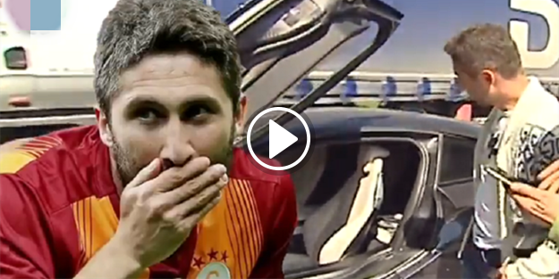 Sabri Sarıoğlu kamyona çarptı!