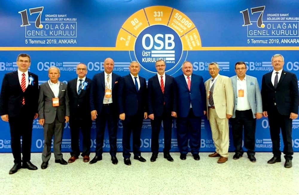 Sabri Tekli, OSBÜK Yönetim Kurulu’na bir kez daha seçildi 
