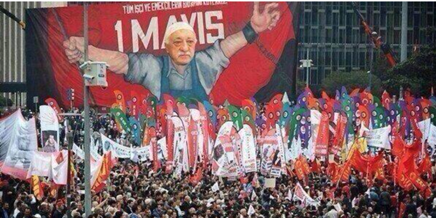 Saçlar boya, tırnaklarda oje, ayyakkabı marka.. Adı işçi bayramı!