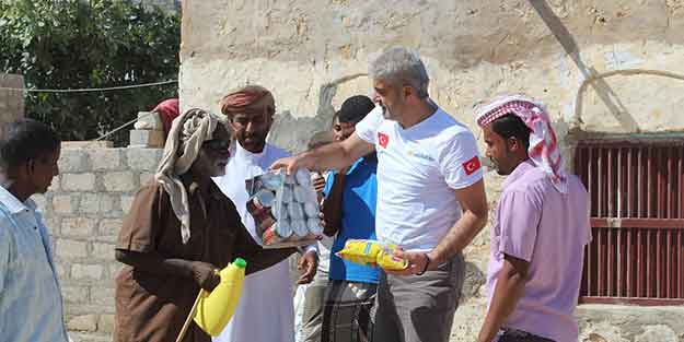 Sadakataşı yardım ekibi Yemen’de