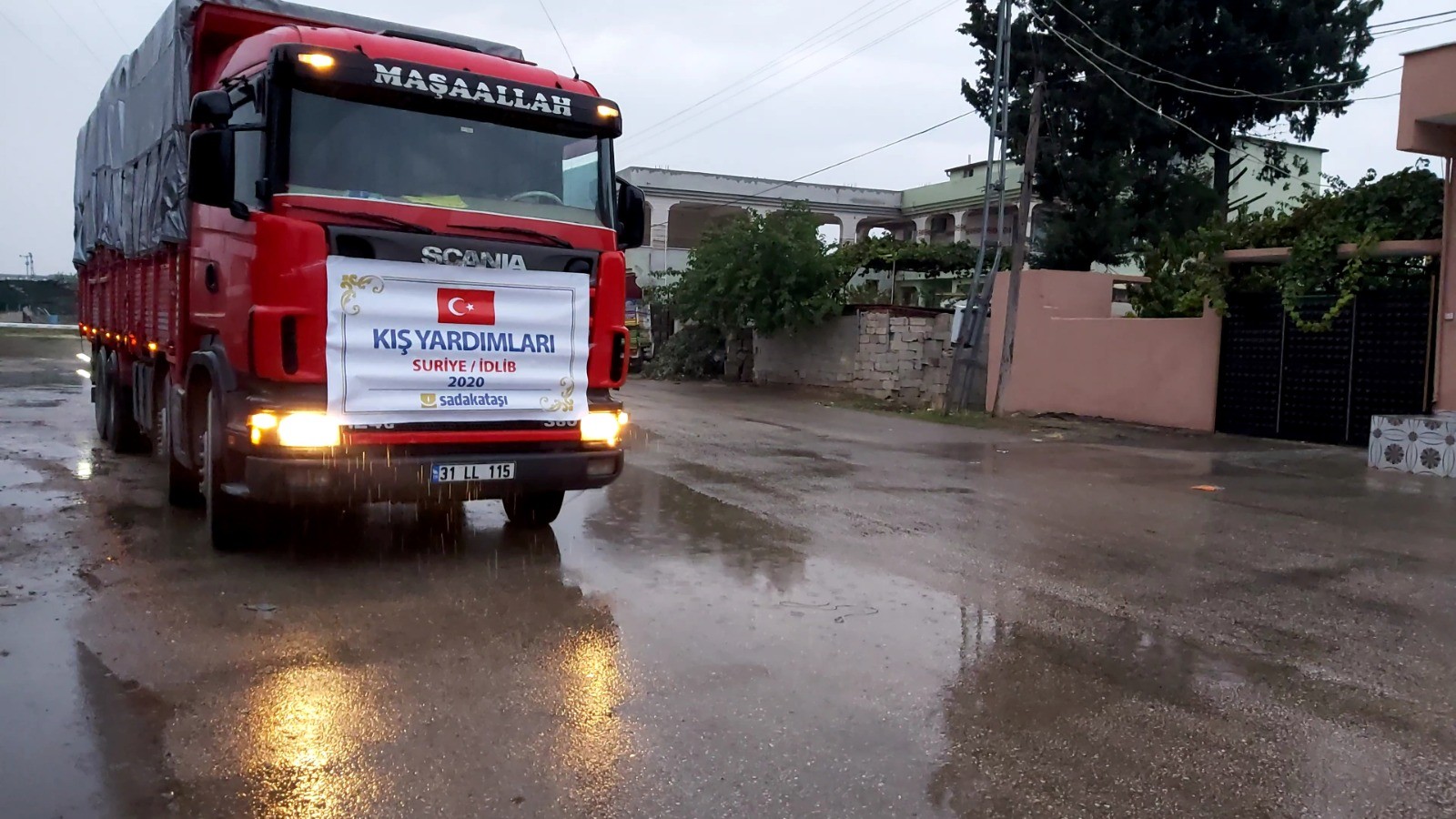 Sadakataşı kış yardım çalışmalarına başladı