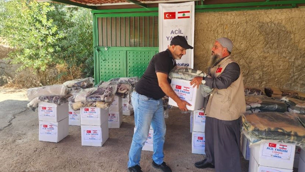Sadakataşı Lübnan’a acil yardım ulaştırdı