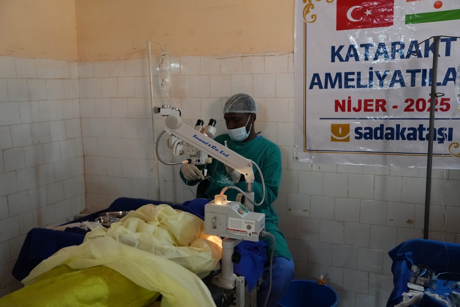 Sadakataşı Nijer’de 600 katarakt ameliyatı gerçekleştirdi