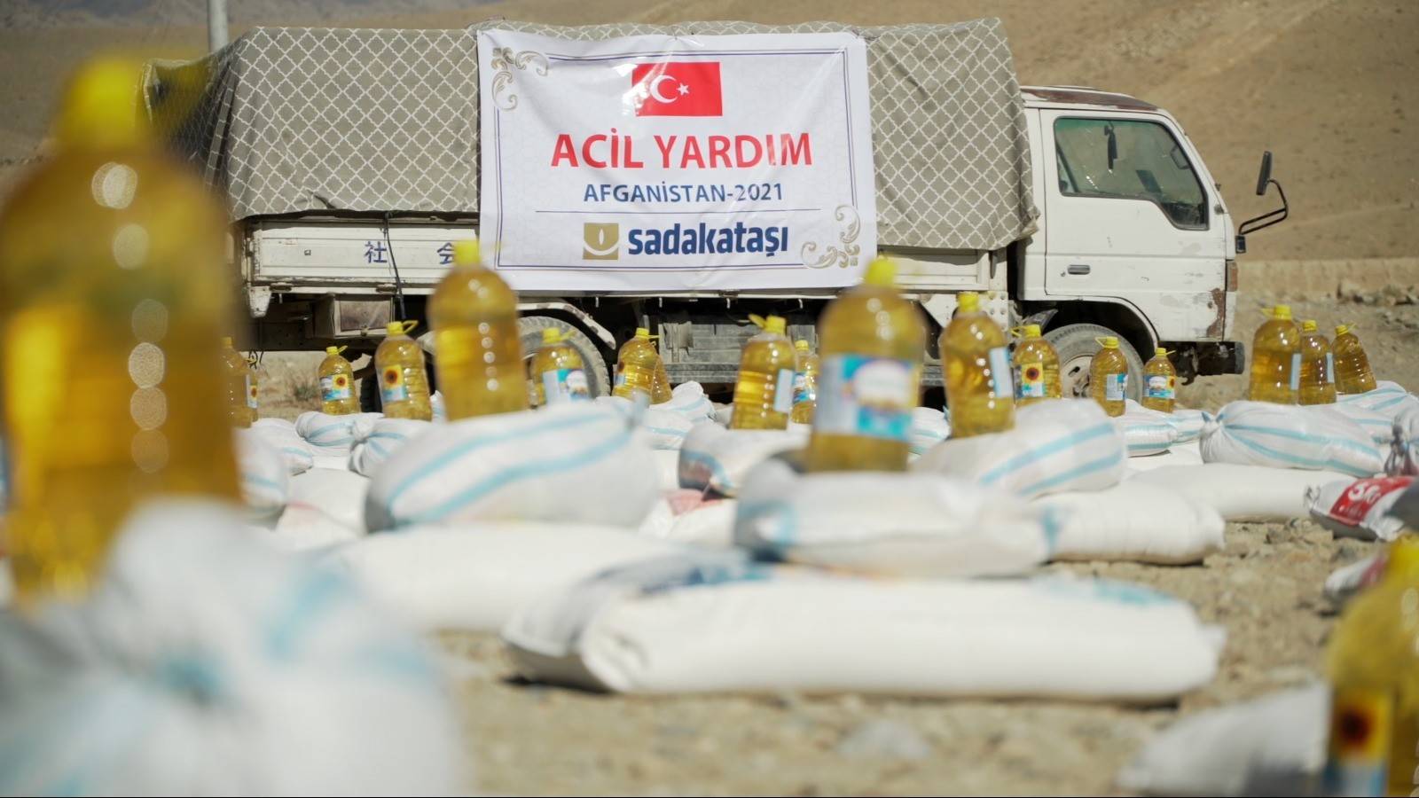 Sadakataşı’ndan Afganistan’a acil yardım