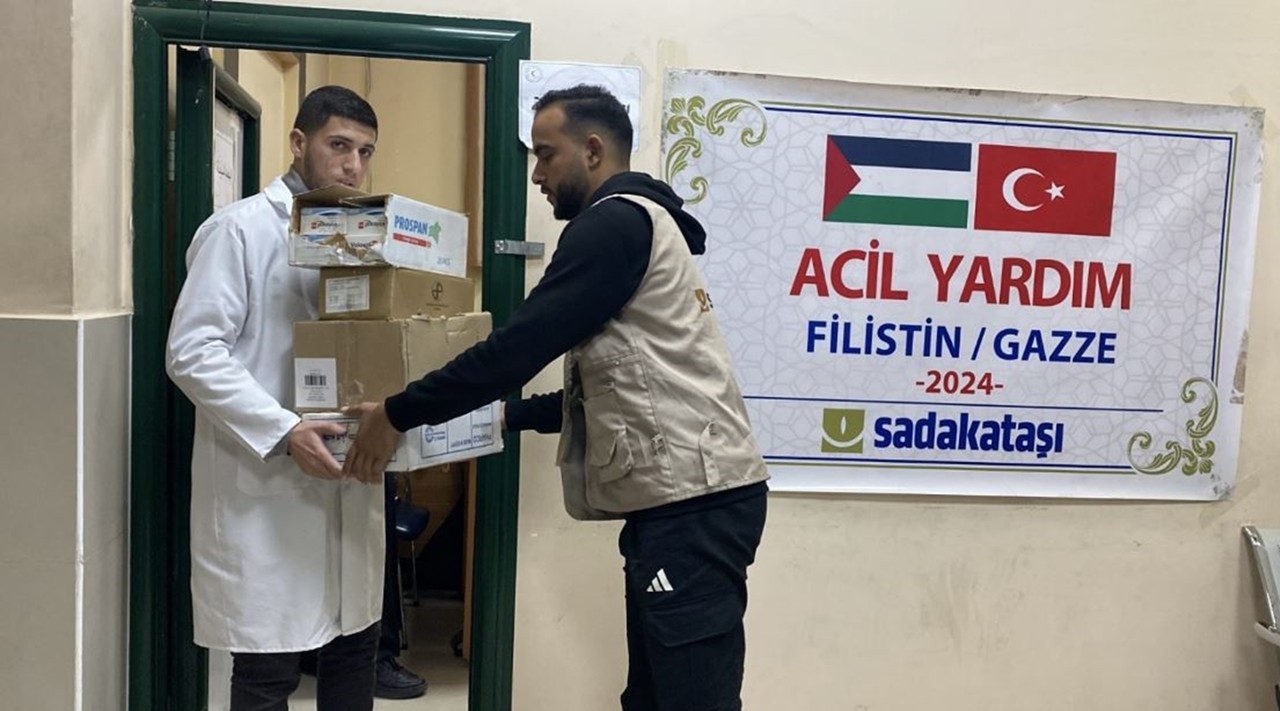 Sadakataşı’ndan Gazze’ye sağlık desteği