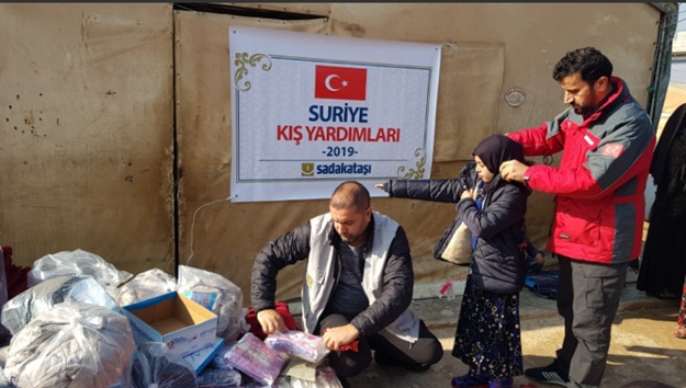 Sadakataşı’ndan İdlib’e acil yardım