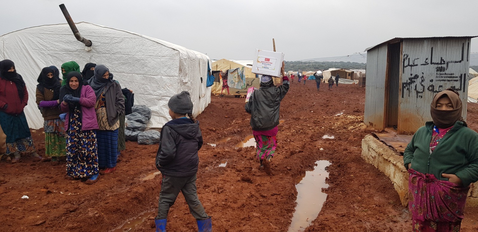 Sadakataşı’ndan İdlib’e gıda yardımı