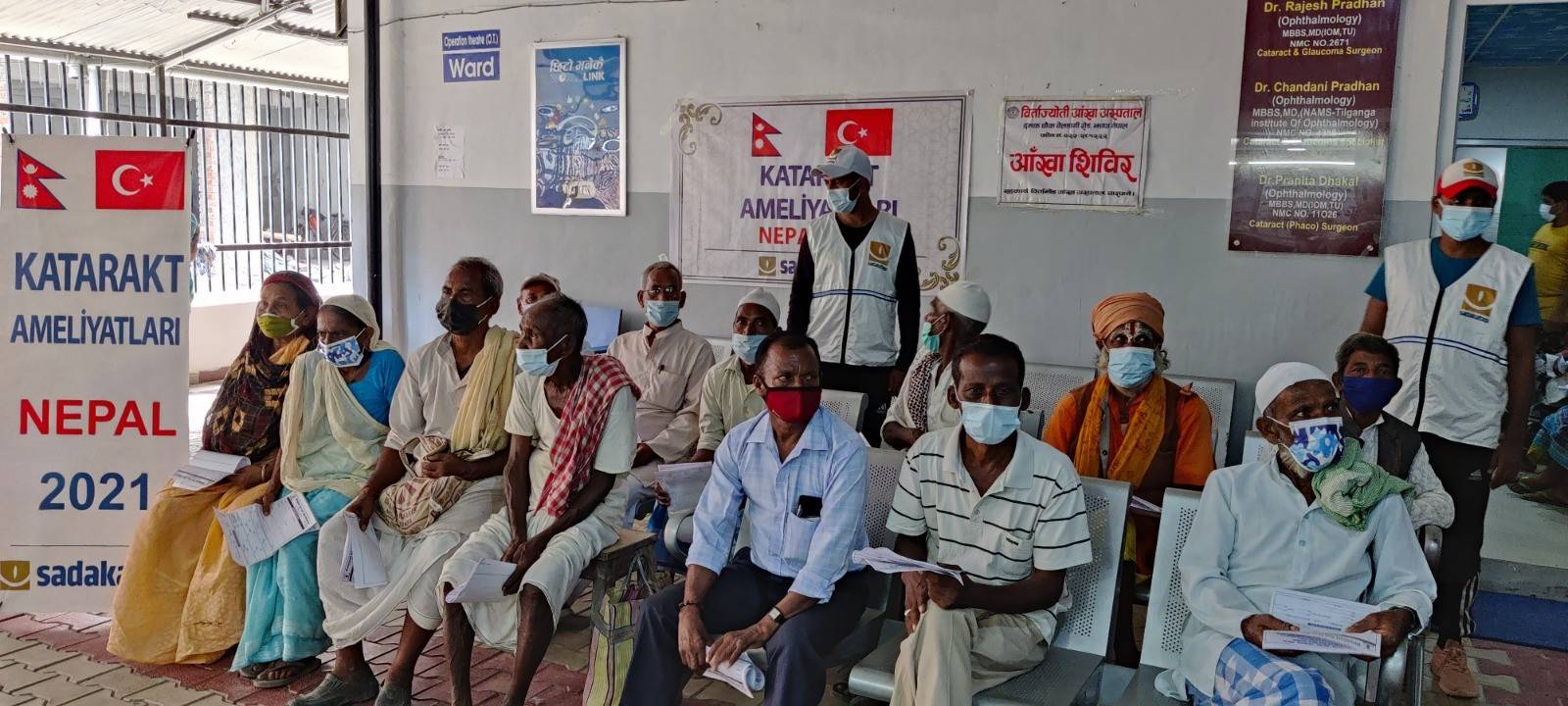 Sadakataşı’ndan Nepal’de 570 katarakt ameliyatı