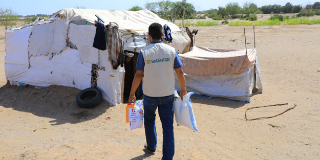 Sadakataşı’ndan Yemen’e 1 milyon TL’lik insani yardım